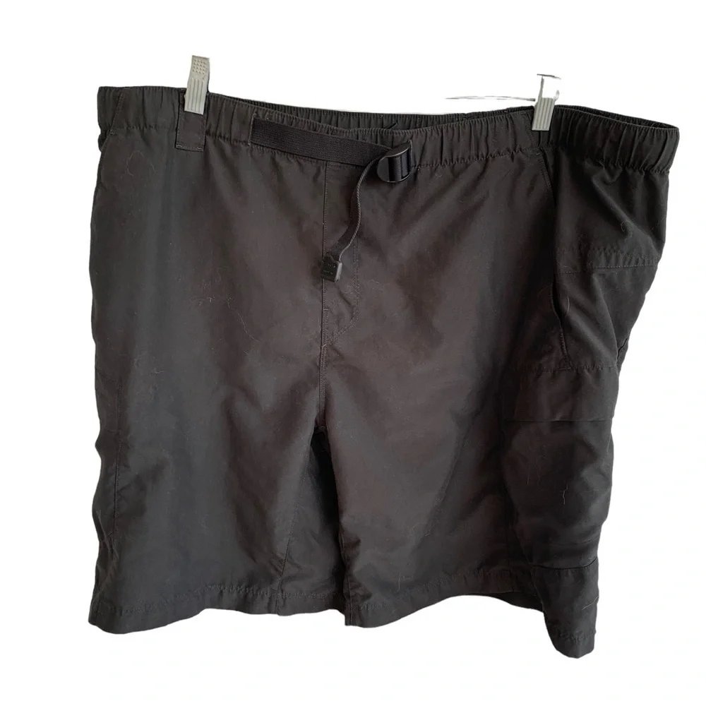 The North Face Belted Hiking Shorts Men’s XL Black Pockets TN8V